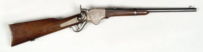 null Carabine de selle Spencer modèle 1865 à répétition, sept coups, calibre 50....