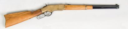 null Winchester de selle, 1866 Westerner's Arms, calibre 22 LR. Canon rond, bronzé,...