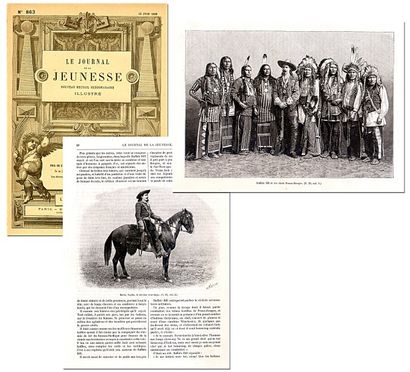 null Buffalo Bill à l'Exposition Universelle de Paris 1889. Le journal de la Jeunesse....