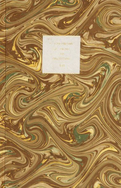 GOLDMANN F. - La figue en Palestine. Paris, Durlacher, 1911, un vol. in-8° cart....