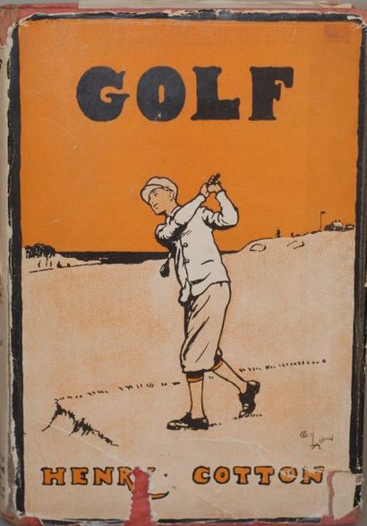 Henry COTTON Golf. Eyre & Spottiswoode, Londres 1931. Jaquette illustrée par Cecil...