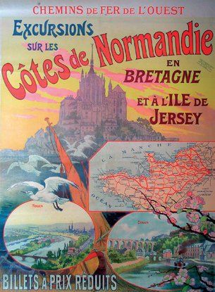 N.S. Côtes de Norman­die, 74,5 x 105, imp. Chaix, abeg (marge gau­che).