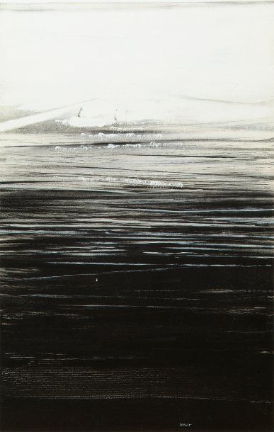 null Bernard BYGODT (1939-2004) Composition abstraite, 1988. Acrylique sur toile....