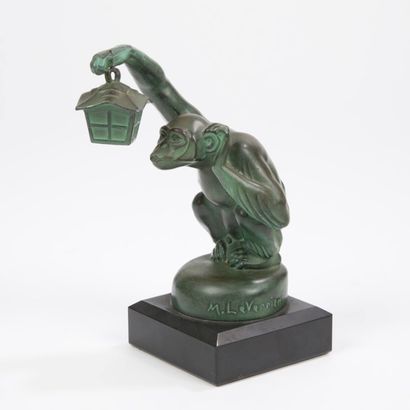 null Max LE VERRIER (1891-1973)
Boubou, le singe à la lanterne, modèle initialement...