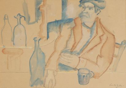 null Celso LAGAR (1891-1966)
Au bistrot
Aquarelle.
Signée en bas à droite.
22 x 29.5...