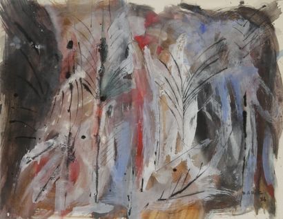 null Sandu DARIE [cubain] (1908-1991)
Composition, 1974
Gouache et aquarelle.
Signée...