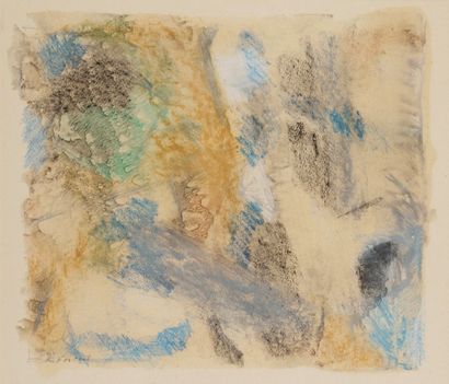 null Robert FONTENE (1892-1980)
Composition, 1956
Technique mixte sur papier.
Signée...