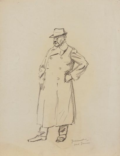 null Pierre Georges JEANNIOT (1848-1934)
Portraits de Janin
2 dessins au crayon noir.
Signés...