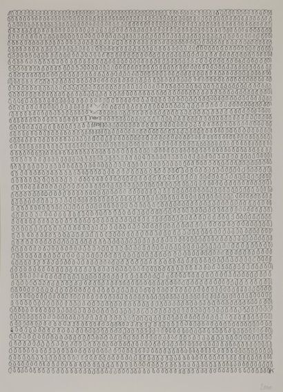 null KROCHKA (né en 1939)
Composition, 2000
Dessin à l’encre.
Monogrammé en bas à...
