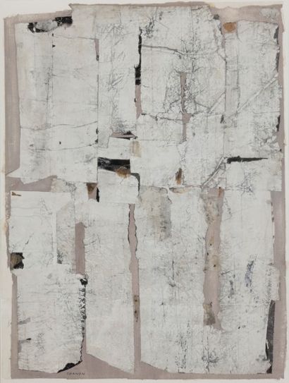 null Anna SHANON (1912-?)
Composition, 1973
Collage.
Signé en bas à gauche.
64 x...