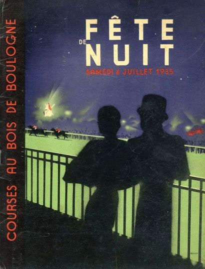 null ALBIN-GUILLOT, LAURE (1879-1962)
Deux plaquettes :
- Courses au Bois de Boulogne....