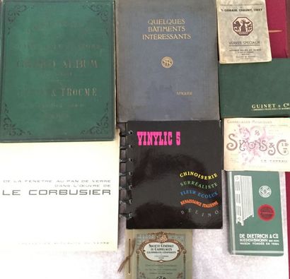 null [BÂTIMENT]. Ensemble de 9 catalogues :
- SIMON & Cie. Carrelages Mosaïques en...