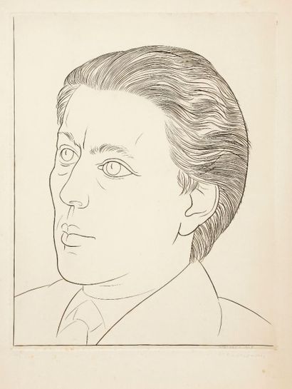 Louis Marcoussis (Ludwig Casimir Ladislas Markus, dit) (1878-1941) André Breton....