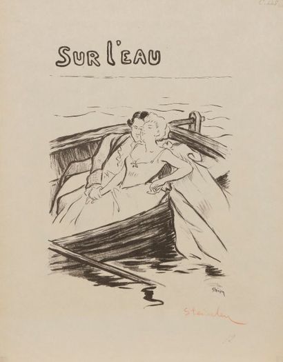 Théophile-Alexandre STEINLEN (1859-1923) Sujets divers : illustrations, couvertures...