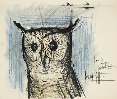 Bernard BUFFET (1928-1999) Exceptionnel volume enrichi de dessins par l’artiste
Pages...