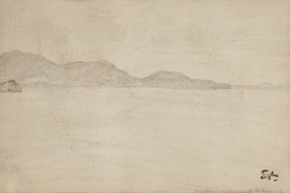 null Théophile Alexandre STEINLEN (1859-1923)
Toulon, rade vue de la réserve
Dessin...