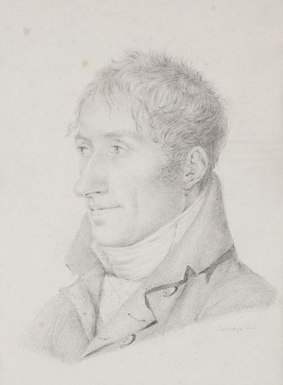 null Charles Toussaint LABADYE (1771-1798)
Portrait du peintre François André Vincent...