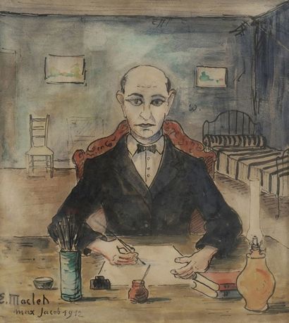 Élisée MACLET (1881-1962) Portrait de Max...