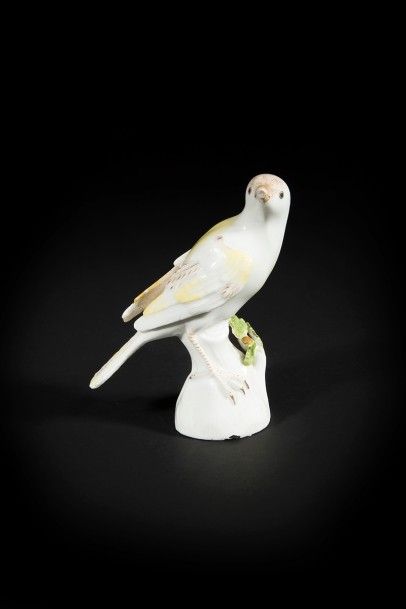 null Meissen et Derby
Un canari en porcelaine de Meissen et une paire de boucs en...