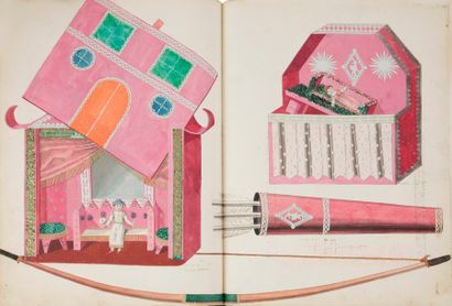 [JOUETS]. [JOUETS].
Catalogue d’un fabricant de jouets sous le Ier empire.
S.l.,...