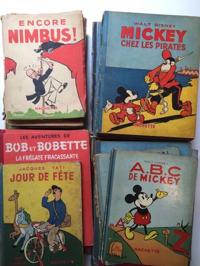 null BANDES DESSINEES. Professeur Nimbus, Albums Mickey, Bob et Bobette, les Albums...