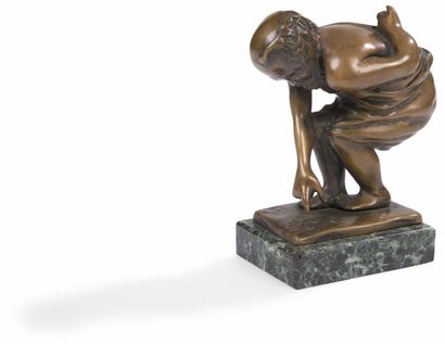 null Wolfgang MEYER-MICHAEL (1890-1976) 
Sculpture en bronze. 
Monogrammée. 
Hauteur...