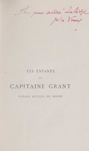 null Jules VERNE. Les Enfants du Capitaine Grant. Voyage autour du Monde. Première...