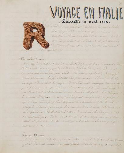 null Eugène LABICHE [et NADAR]. Manuscrit autographe, et manuscrit en partie autographe...