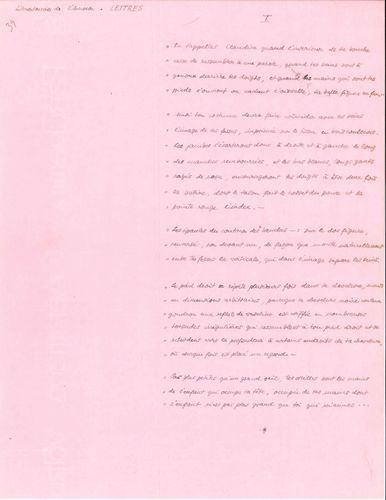 null Hans BELLMER. Manuscrit autographe, L’Anatomie de l’amour. Lettres, avec L.A.S....