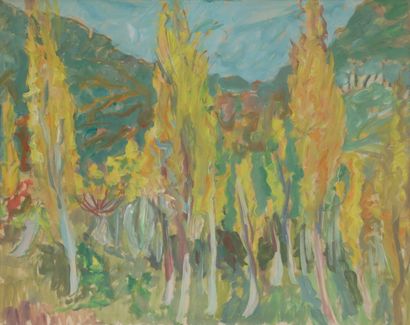 null Jacques CHAPIRO (1887-1972)
Paysage
Gouache.
Non signée.
49 x 61 cm