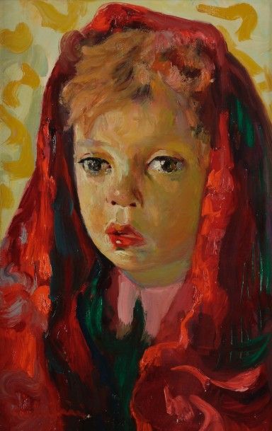 null Luigi CORBELLINI (1901-1968)
Portrait de fillette
Huile sur toile.
Signée en...