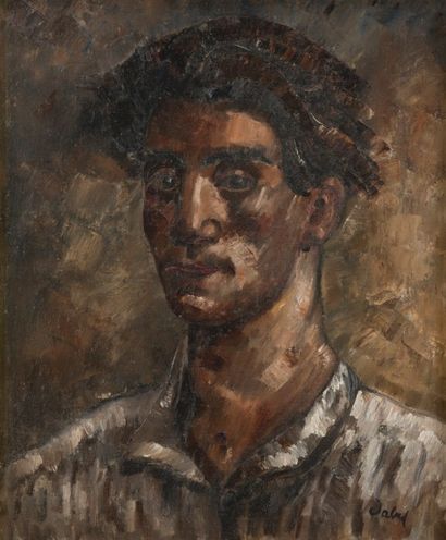 null Eugène DABIT (1898-1936)
Autoportrait, 1923
Huile sur toile.
Signée en bas à...