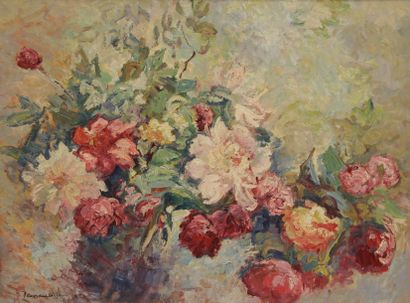 null René DEMEURISSE (1895-1961)
Vase de fleurs
Huile sur toile.
Signée en bas à...
