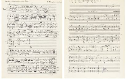 HENRIK NEUGEBOREN dit Henri Nouveau (1901-1959) [MUSIQUE] OEuvres pour Piano, 1934-1946....