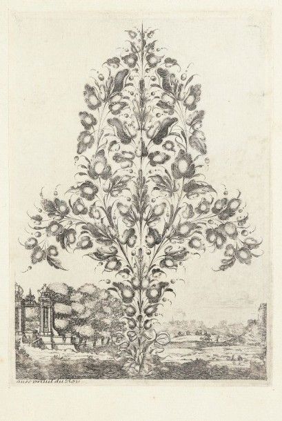 François Lefebvre (actif vers 1630-1640) (d’après) Livre de Fleurs & de Feuilles...