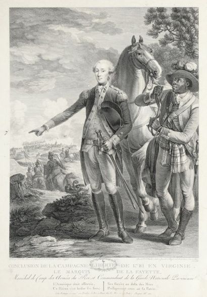 Noël Le Mire (1724-1801) Conclusion de la campagne de 1781 en Virginie / Le Marquis...