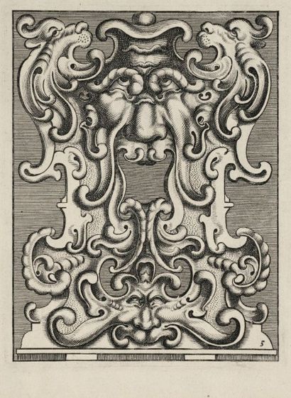 Friedrich Unteutsch (c. 1600-1670) Neues Zieratenbuch den Schreinern Tischlern oder...
