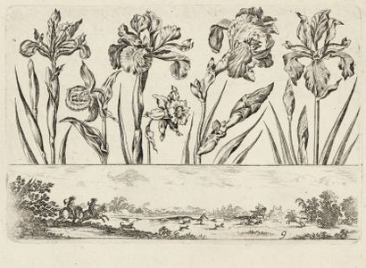 NICOLAS COCHIN L’ANCIEN (1610-1686) Livre Nouveau de Fleurs très-util pour l’Art...