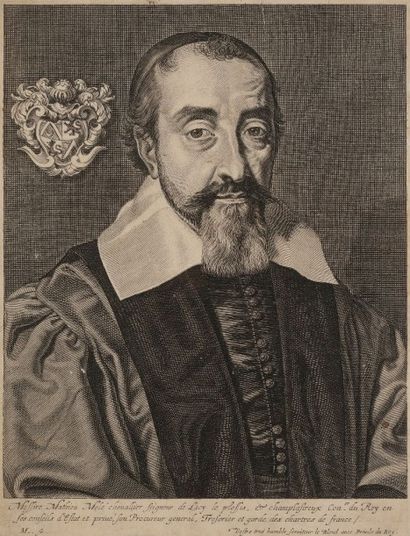 Michel Lasne (1595-1667) Messire Mathieur Molé chevallier seigneur de Lacy Le Plessis...