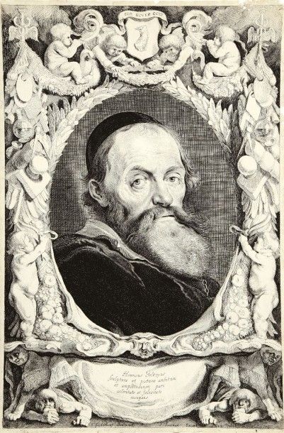 Jonas Suyderhoef (c. 1613-1686) Hendrick Goltzius. Eau-forte par Suyderhoef (pour...