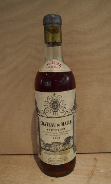 Sauternes 1 Bouteille CHÂTEAU DE MALLE (M.E.+; e.t.; c.s.), CC2 Sauternes, 1964