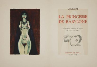 null VOLTAIRE - VAN DONGEN (Kees).
La Princesse de Babylone.
Paris : Scripta et Picta,...