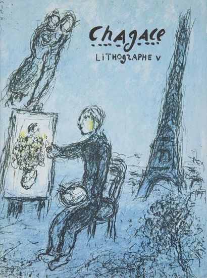 null CHAGALL (Marc).
Chagall lithographe.
Monte-Carlo : André Sauret, [1969-1986]....