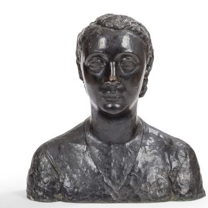 null Charles DESPIAU (1847-1946)
Raymonde Bessard, œuvre créée en 1929
Portrait sculpté....