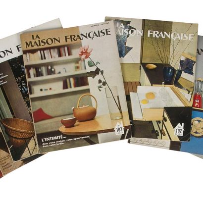 null MAISON FRANÇAISE – 1951?/?1976
Ensemble de 156 numéros de cette revue de décoration.
Détail?:...