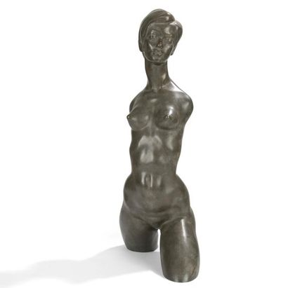null Hans Jörg LIMBACH (1928-1990)
Nu [1968]
Sculpture. Bronze à patine médaille....
