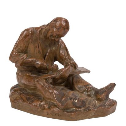 null Aimé-Jules DALOU (1838-1902) Sculpteur & MANUFACTURE NATIONALE de SEVRES
Rebatteur...