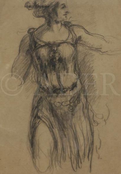 null Louis ANQUETIN (1861-1932)
Portrait de femme au chapeau - Torse de femme
Deux...