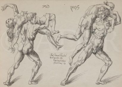 null Nicolas STERNBERG (1901-c. 1960)
Sujets divers (dont étude d’après Goya, Greco)
6...