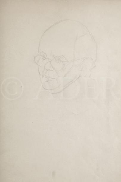 null Nicolas STERNBERG (1901-c1960)
Portraits et autoportrait
4 dessins.
Signés ou...